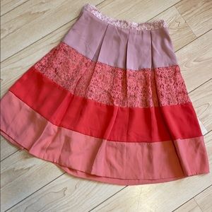 Tiered skirt